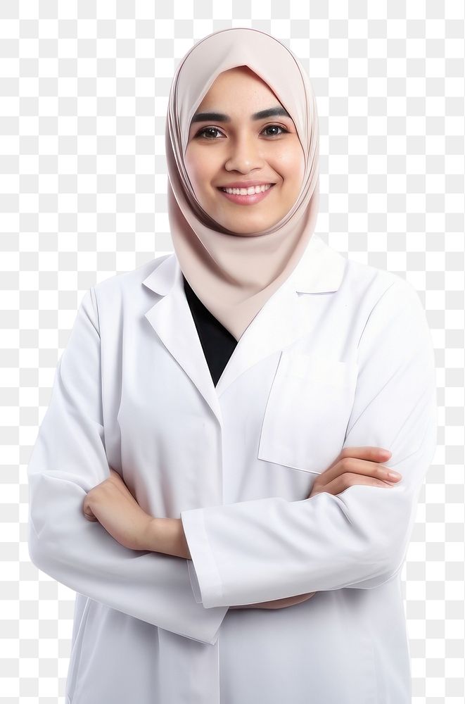PNG Doctor adult smile woman transparent background