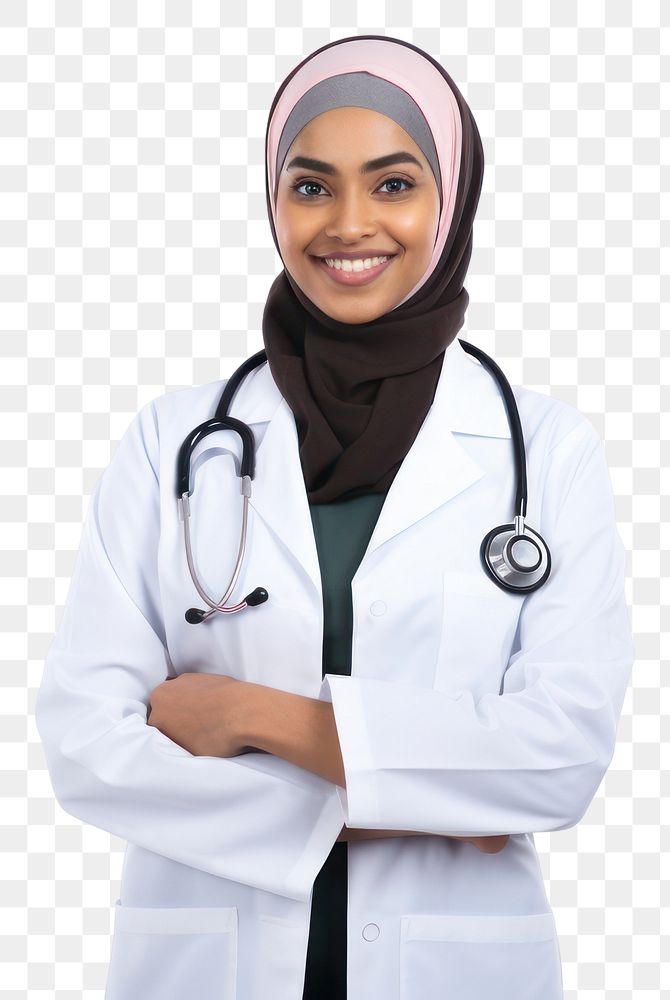 PNG Doctor adult smile woman transparent background
