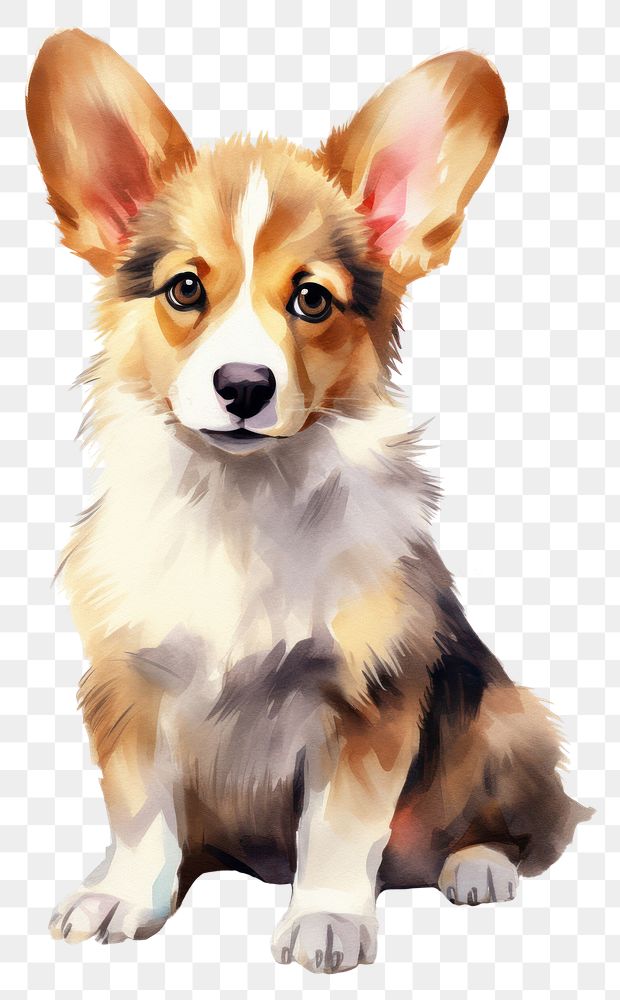 PNG Papillon mammal animal puppy. AI generated Image by rawpixel.