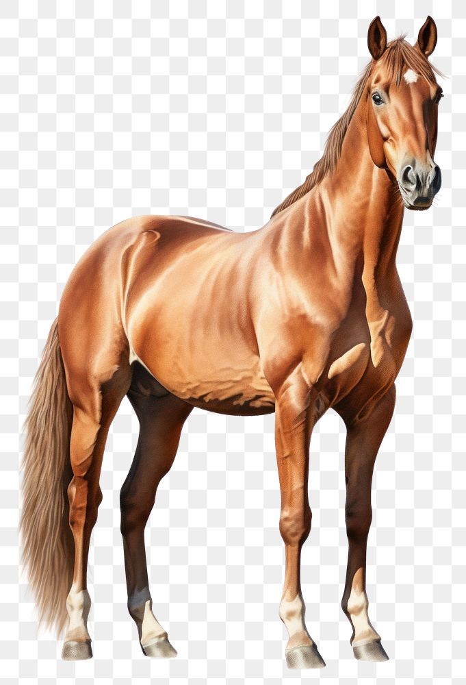 PNG Horse stallion mammal animal. AI generated Image by rawpixel.