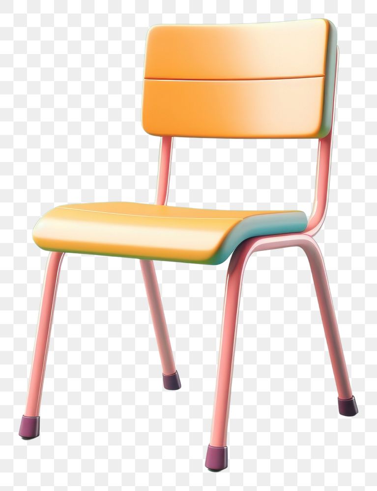 PNG Chair furniture classroom simplicity. AI generated Image by rawpixel.