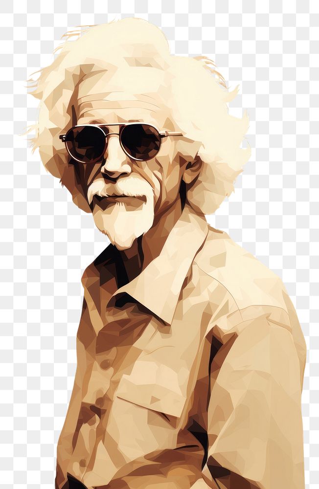 PNG Scientist portrait glasses adult. 