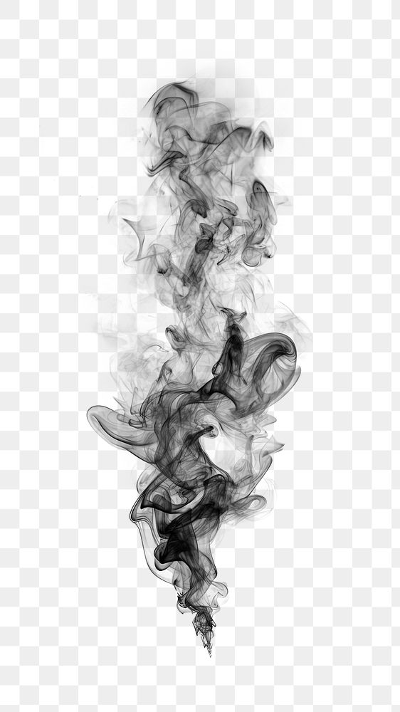 PNG Smoke black black background monochrome. AI generated Image by rawpixel.