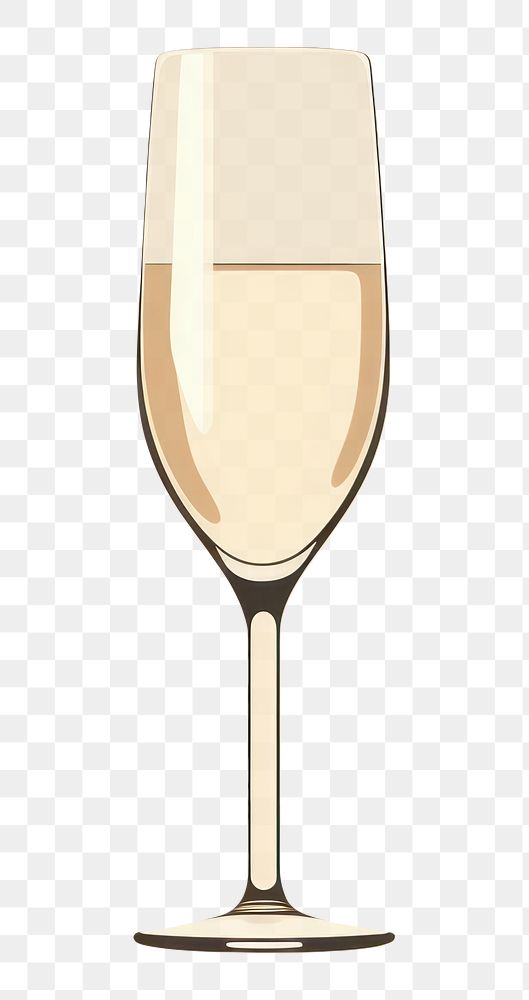 PNG Champagne glass drink wine refreshment. AI generated Image by rawpixel.