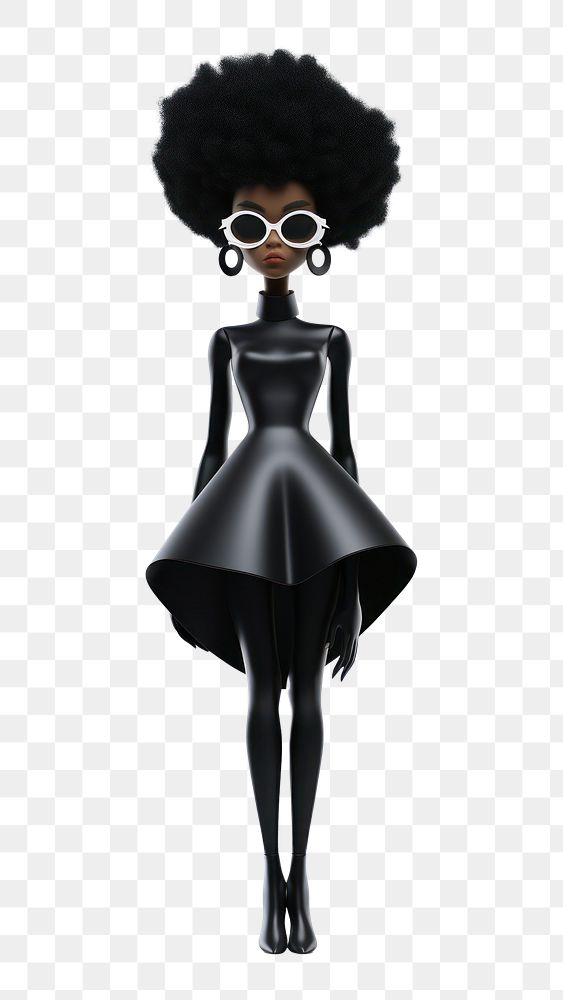 PNG Black woman glasses fashion adult. AI generated Image by rawpixel.