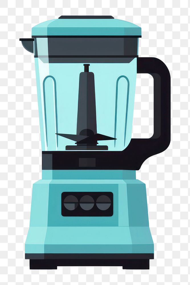 PNG An electric blender mixer white background coffeemaker. 