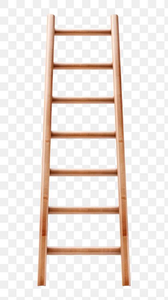 PNG Wooden ladder architecture furniture staircase