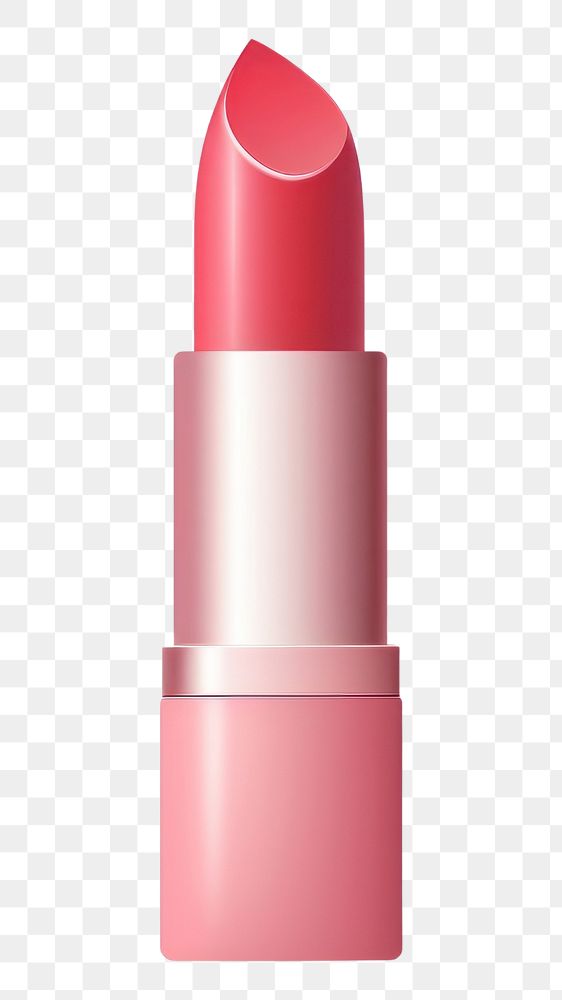 PNG Lipstick cosmetics white background magenta. 