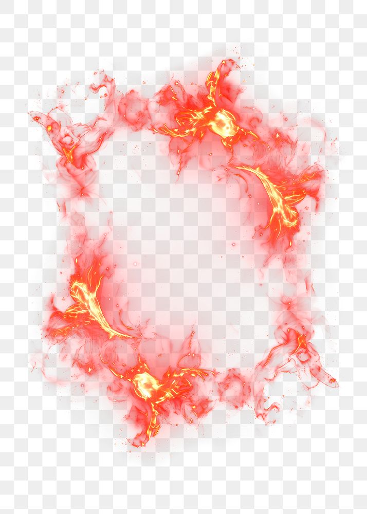 PNG Fire nebula space red. AI generated Image by rawpixel.