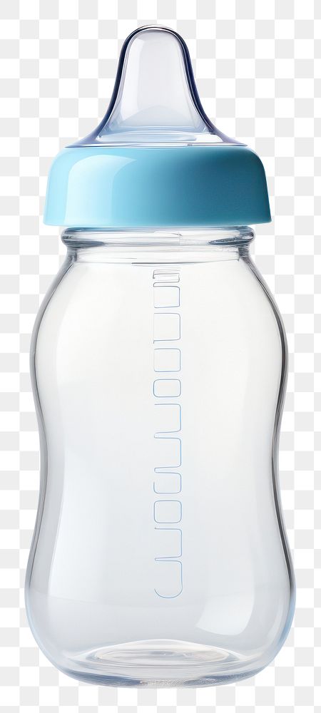 PNG Baby bottle white background drinkware container. AI generated Image by rawpixel.