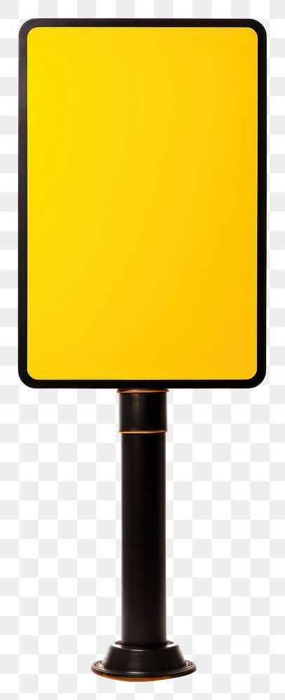 PNG Traffic sign yellow white background protection. AI generated Image by rawpixel.