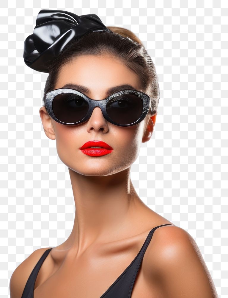 PNG Sunglasses portrait adult photo. AI generated Image by rawpixel.