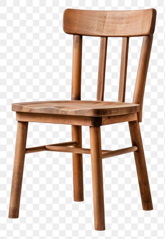 PNG Wooden chair wood furniture  