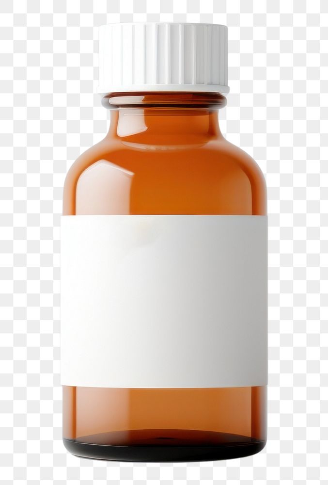 PNG Bottle label white background container. AI generated Image by rawpixel.