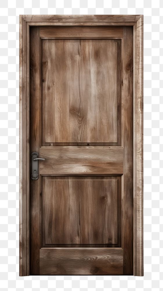 PNG Door wood open hardwood white background architecture. AI generated Image by rawpixel.