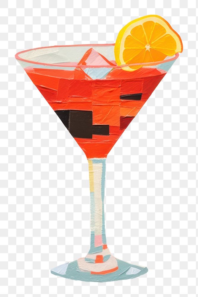 PNG Cocktail cocktail martini drink. AI generated Image by rawpixel.