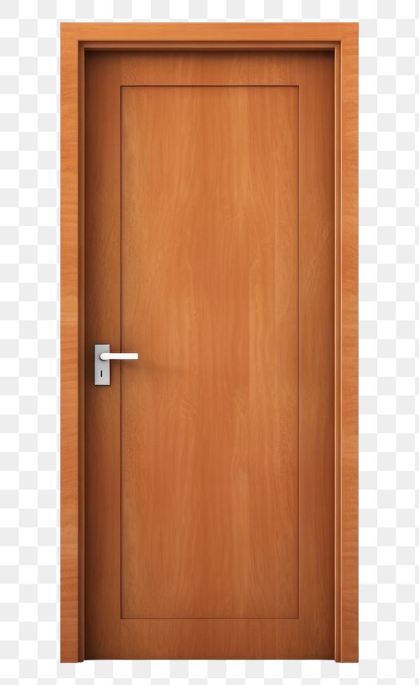 PNG Door closed brown wood. AI generated Image by rawpixel.