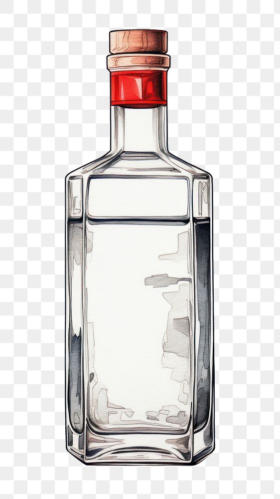 PNG Bottle perfume glass drink. AI generated Image by rawpixel.