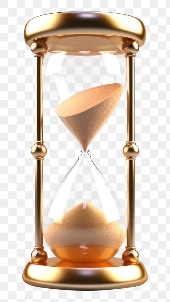 PNG Hourglass deadline lighting number. 