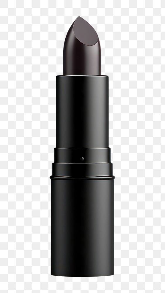 PNG Futuristic black lipstick product cosmetics white background glamour. AI generated Image by rawpixel.