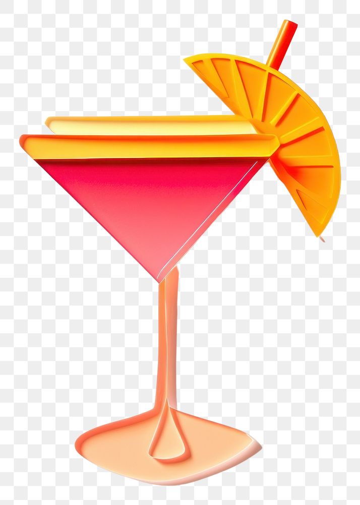 PNG Cocktail martini drink white background. AI generated Image by rawpixel.