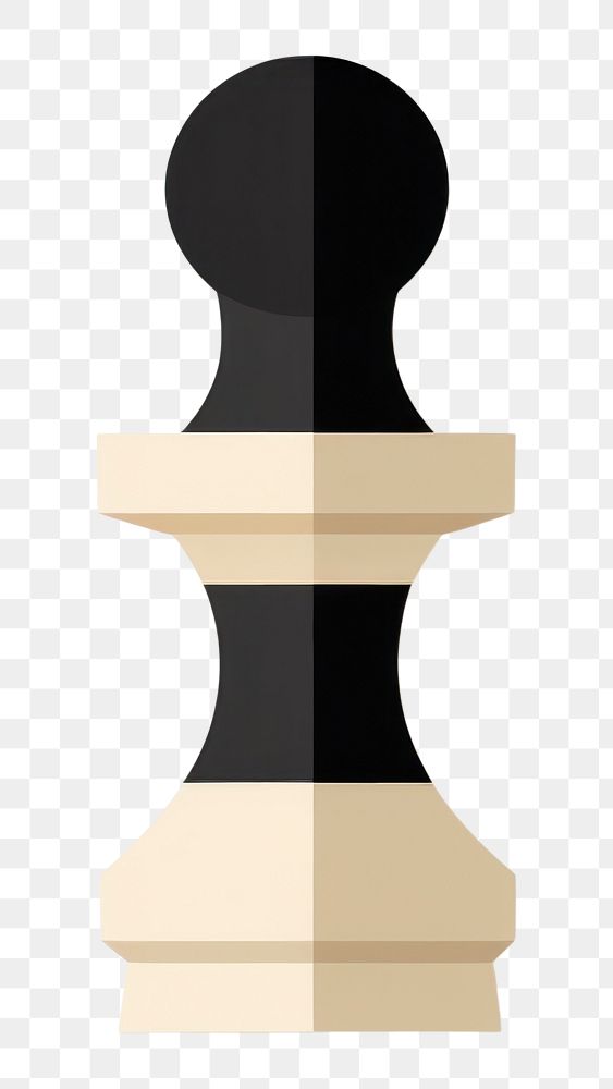 PNG Chess pawn white background simplicity cutlery. AI generated Image by rawpixel.