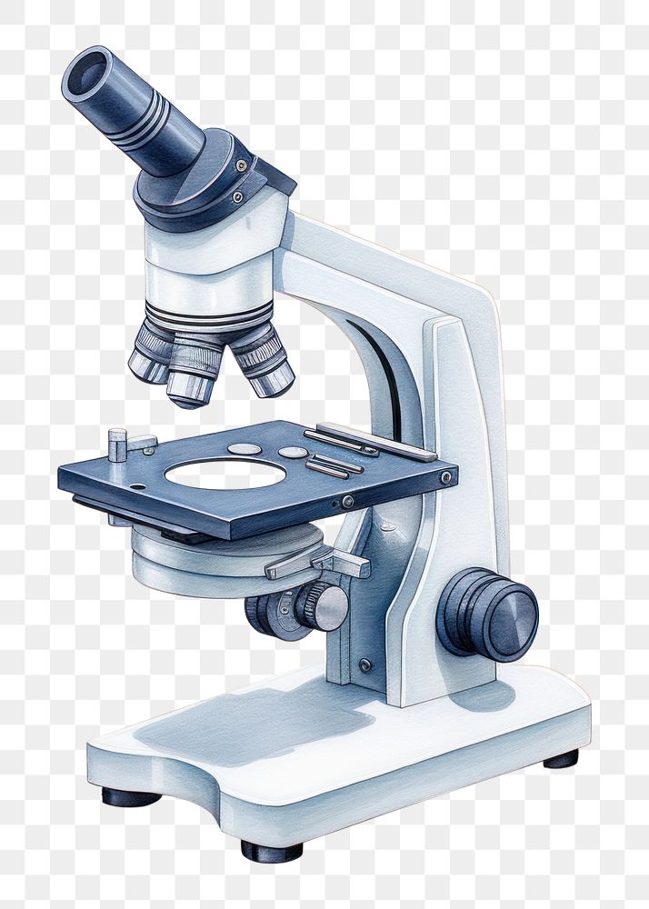 PNG Microscope magnification technology equipment. 