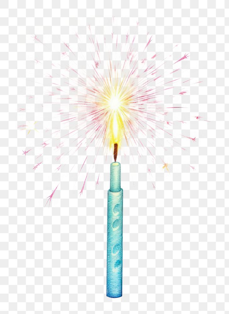 PNG Celebration fireworks pencil white background. AI generated Image by rawpixel.