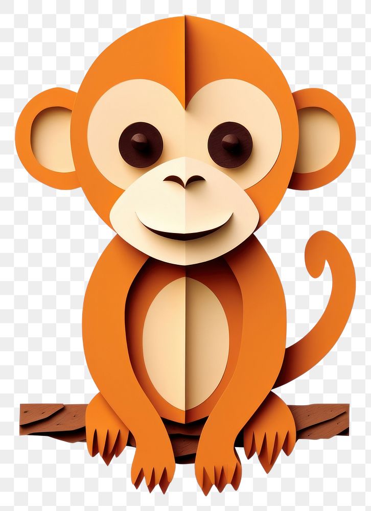 PNG Monkey mammal animal anthropomorphic. AI generated Image by rawpixel.