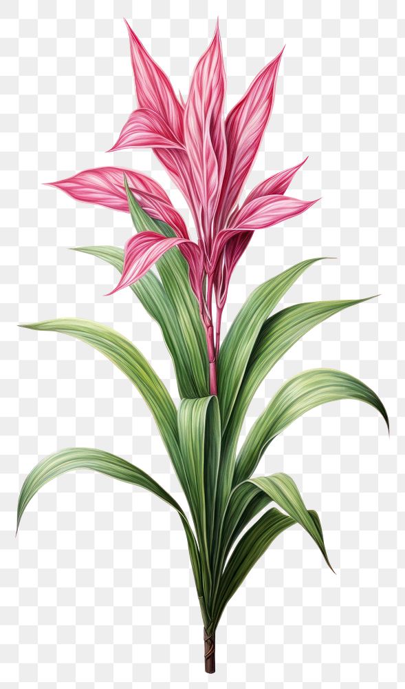 PNG Dracaena Marginata Plant plant flower petal. AI generated Image by rawpixel.