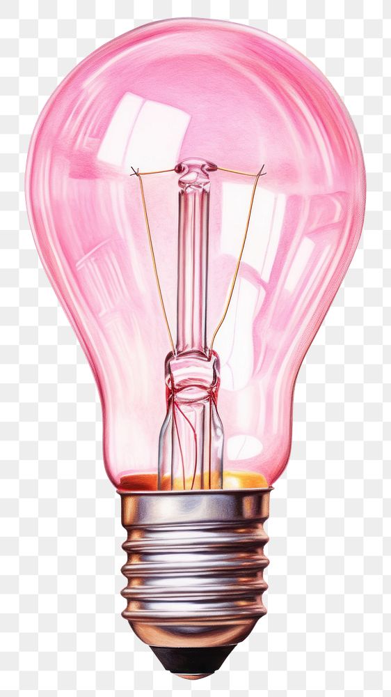 PNG Bulb lightbulb white background electricity. AI generated Image by rawpixel.