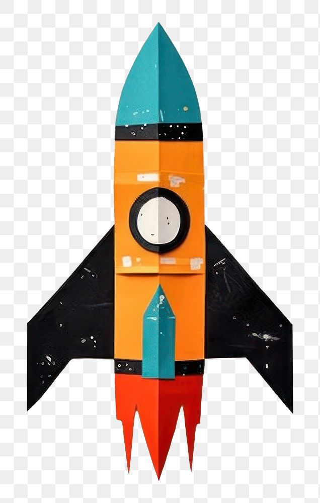 PNG Rocket space art creativity. AI generated Image by rawpixel.