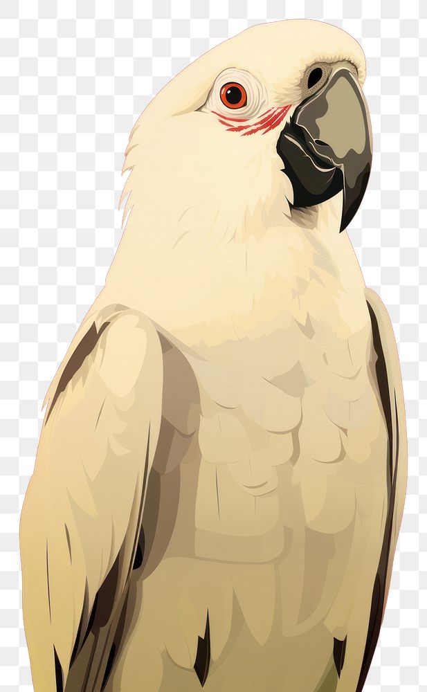 PNG Parrot cockatoo animal bird. 