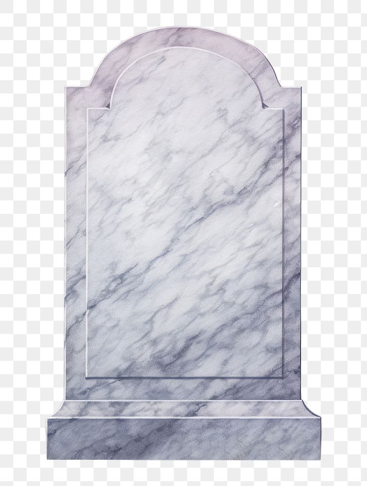 PNG Memorial tombstone white background architecture gravestone. 