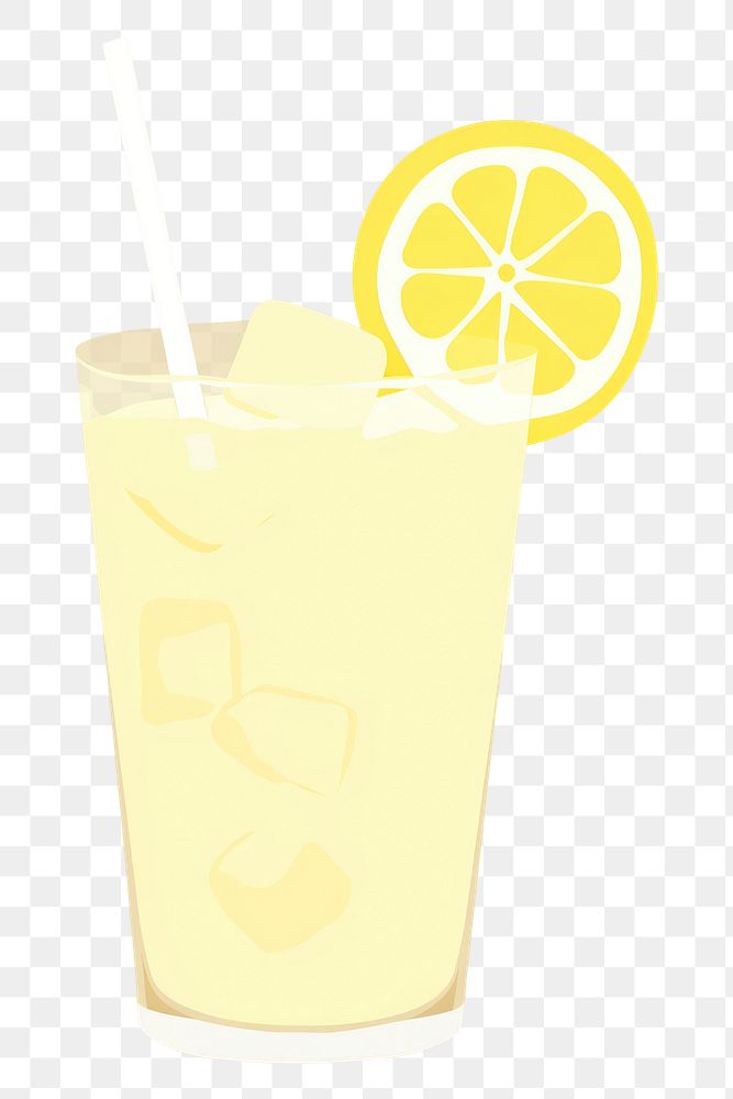 PNG Lemonade drink food beverage. AI generated Image by rawpixel.