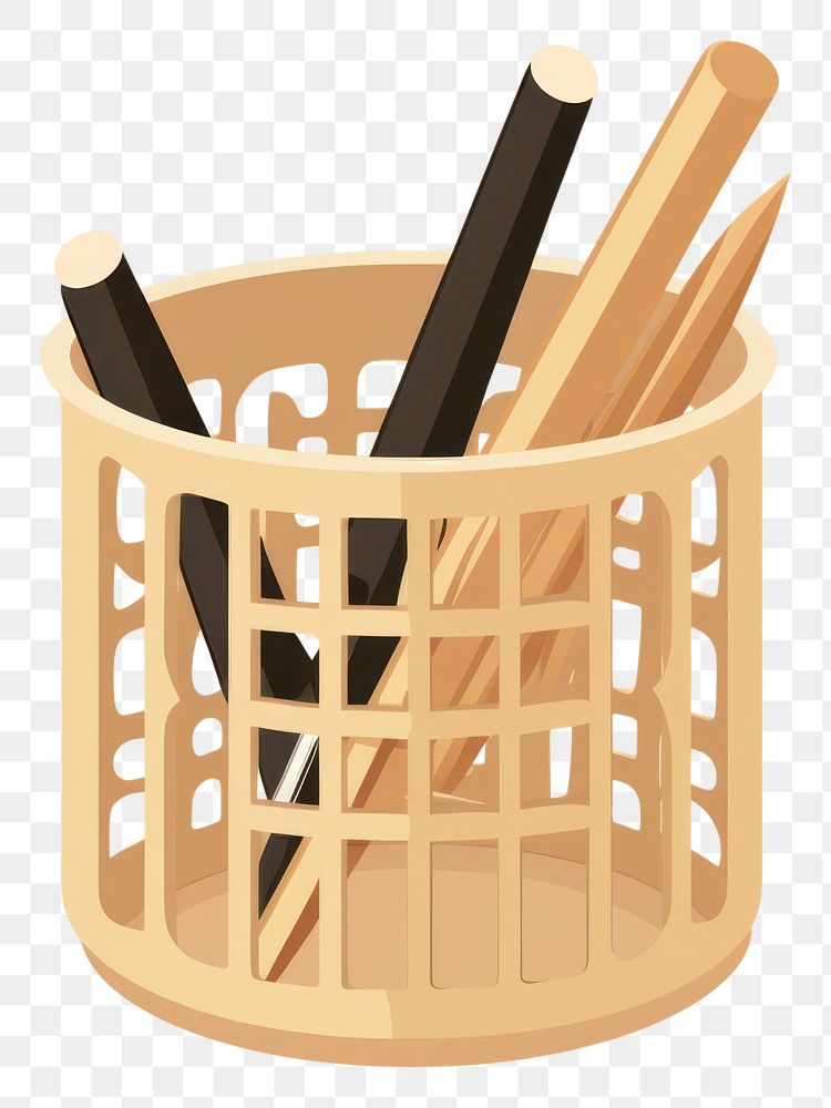 PNG Pen basket container furniture. AI generated Image by rawpixel.