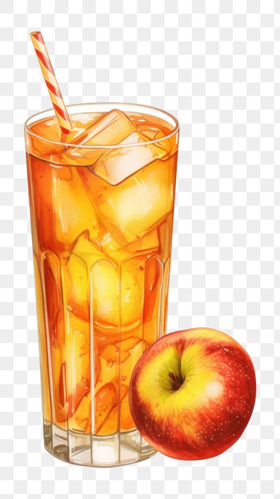 PNG Apple juice glass fruit. 