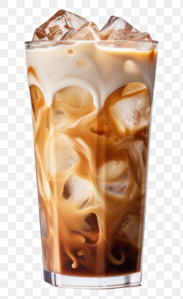 PNG Coffee drink latte milk