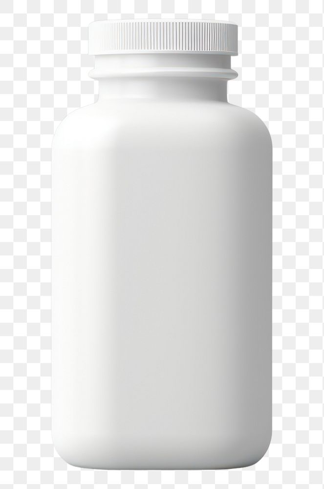 PNG Medicine bottle white pill. 