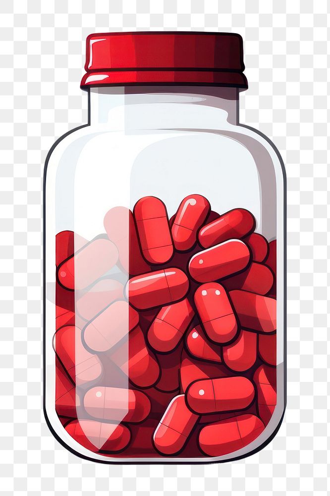 PNG Pill capsule bottle white background. AI generated Image by rawpixel.