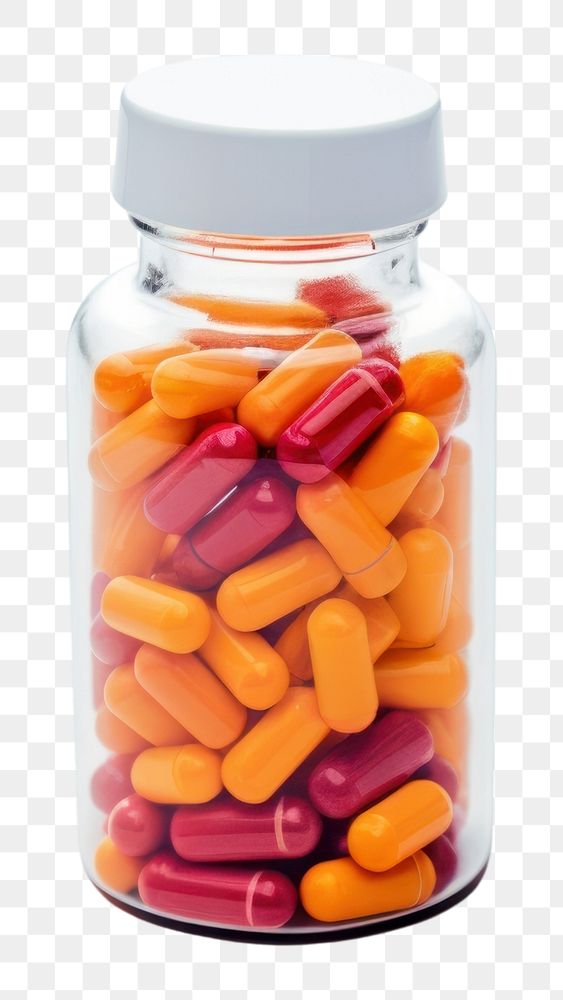 PNG Pill bottle white background antioxidant. AI generated Image by rawpixel.mobile wallpaper