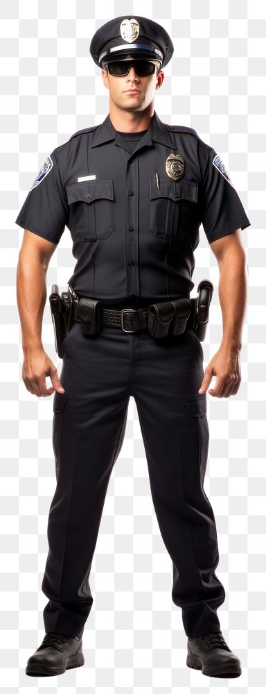 PNG Cop officer adult white background. 
