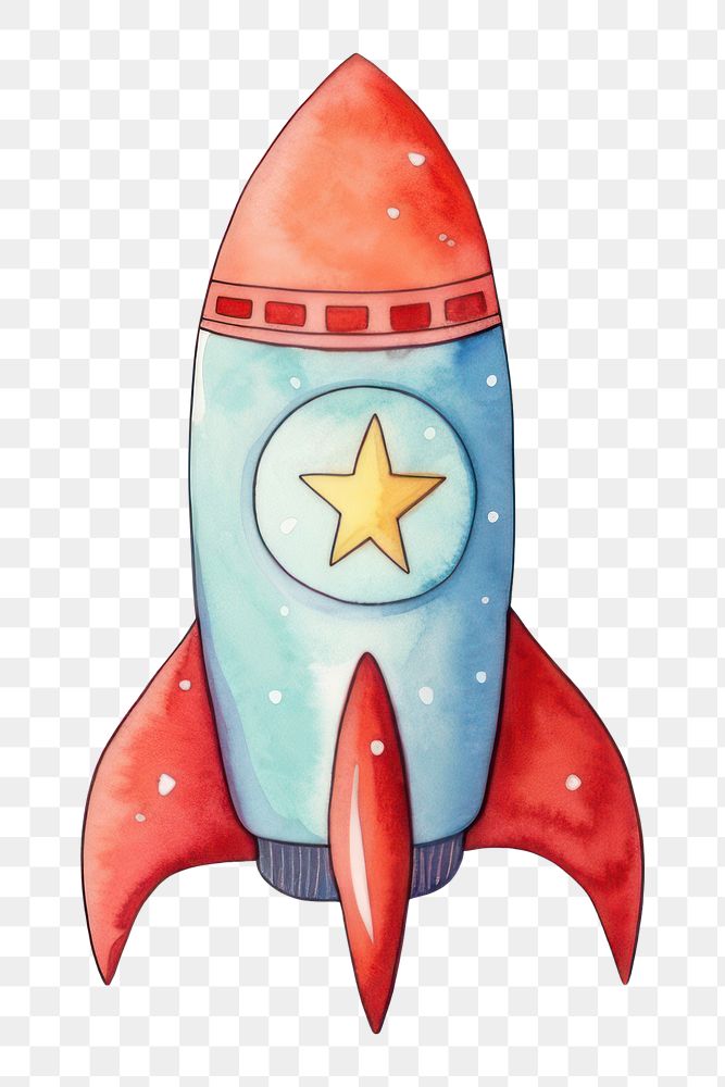 PNG Rocket cartoon water spacecraft.