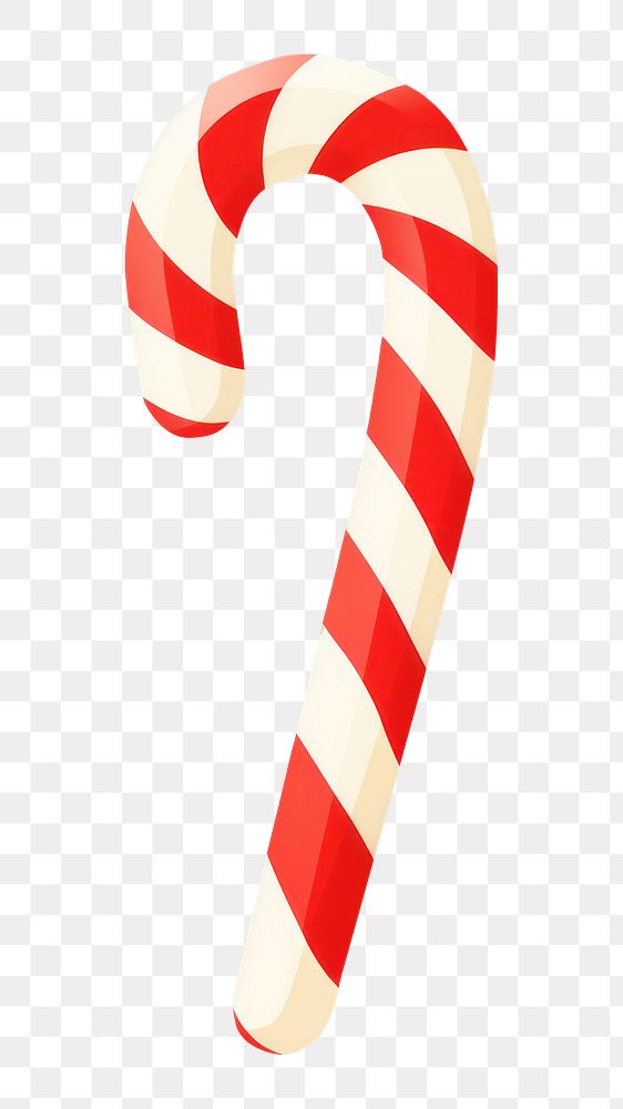 PNG Candy cane confectionery lollipop striped. AI generated Image by rawpixel.