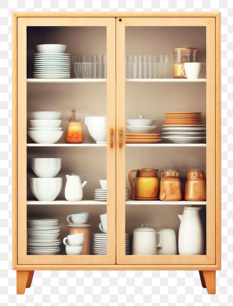 PNG Cupboard furniture cabinet shelf. AI generated Image by rawpixel.