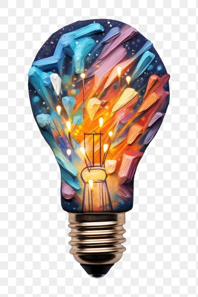 PNG Light bulb lightbulb electricity illuminated. AI generated Image by rawpixel.