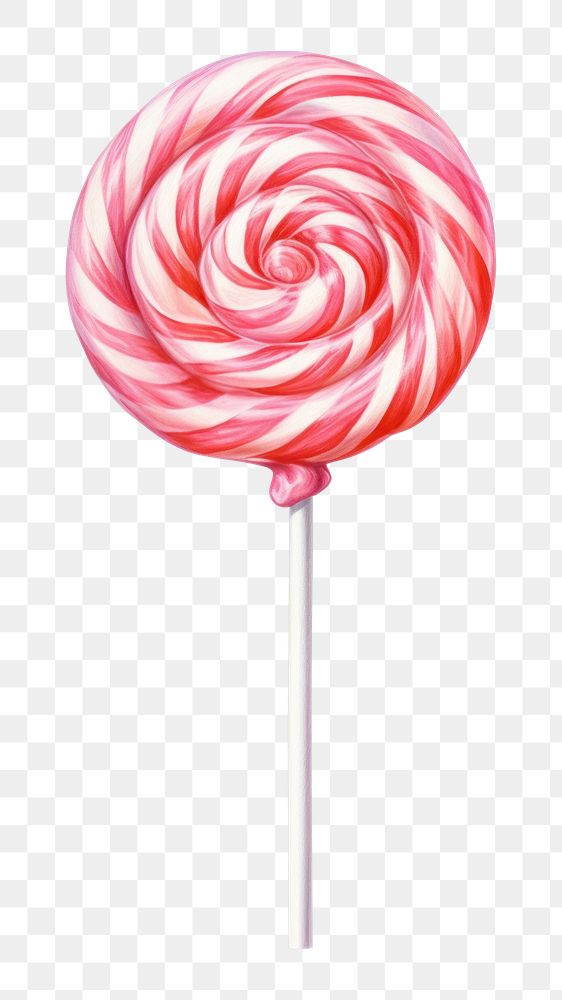 PNG Candy lollipop confectionery food red. AI generated Image by rawpixel.