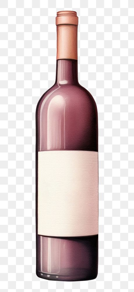 PNG Wine bottle drink  