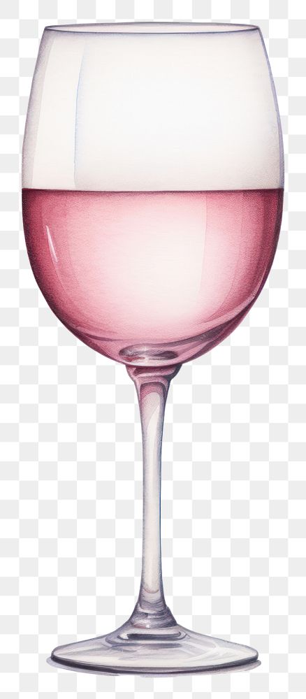 PNG Wine glass drink red  