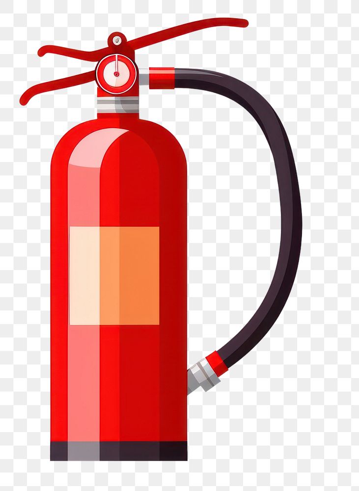 PNG Fire extinguisher icon cylinder dynamite weaponry. AI generated Image by rawpixel.